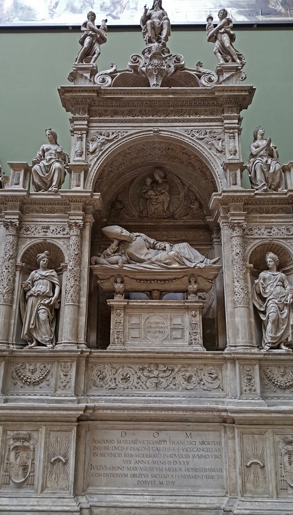 Cast of Tomb of Cardinal Ascanio Sforza (Rome)